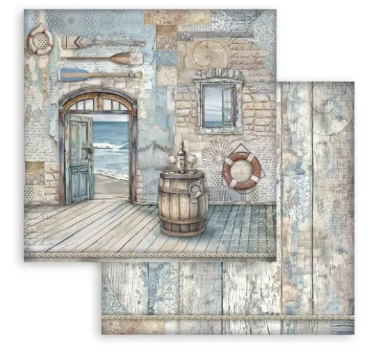 Scrapbook-Block "Silent Sea"