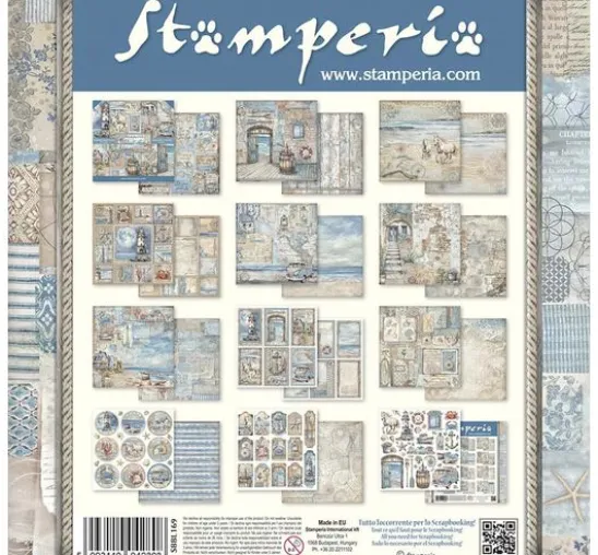 Scrapbook-Block "Silent Sea"