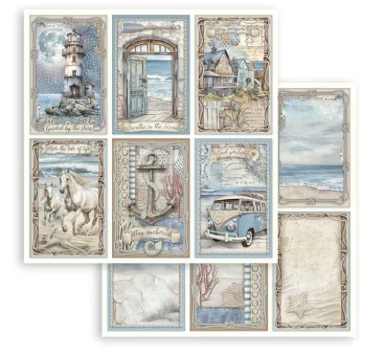 Scrapbook-Block "Silent Sea"