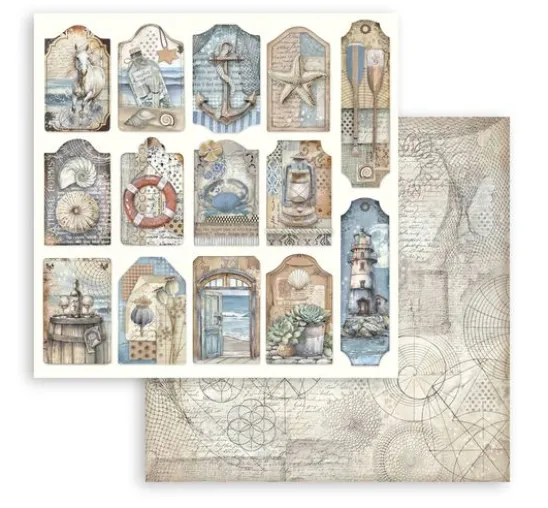 Scrapbook-Block "Silent Sea"