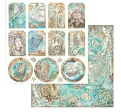 Scrapbook-Block "Songs of the Sea"