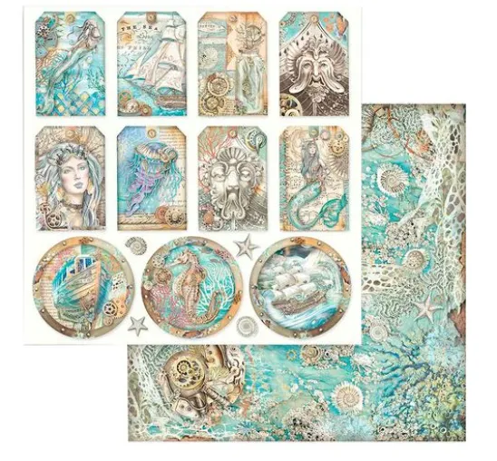 Scrapbook-Block "Songs of the Sea"