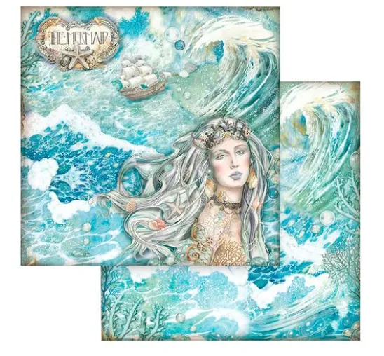 Scrapbook-Block "Songs of the Sea"