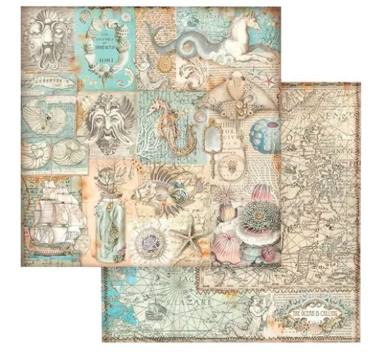 Scrapbook-Block "Songs of the Sea"