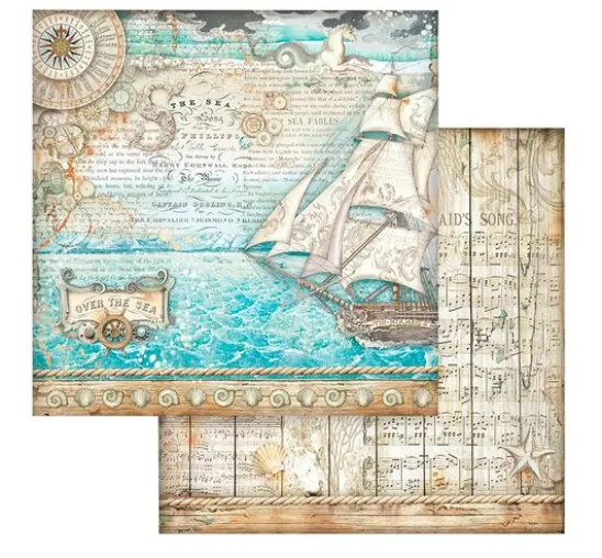 Scrapbook-Block "Songs of the Sea"