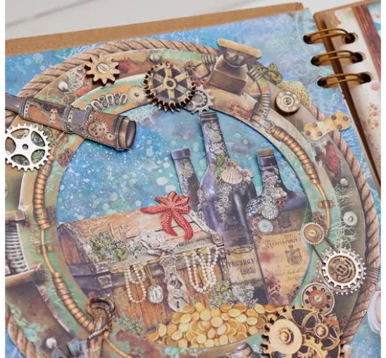 Scrapbook-Block "Songs of the Sea"