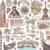 Scrapbook-Block "Venice"