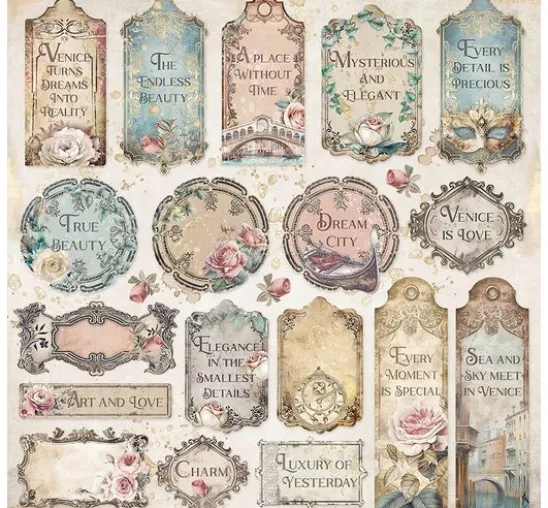 Scrapbook-Block "Venice"