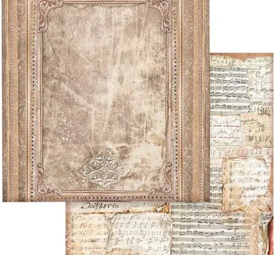 Scrapbook-Block "Vintage Library Backgrounds"