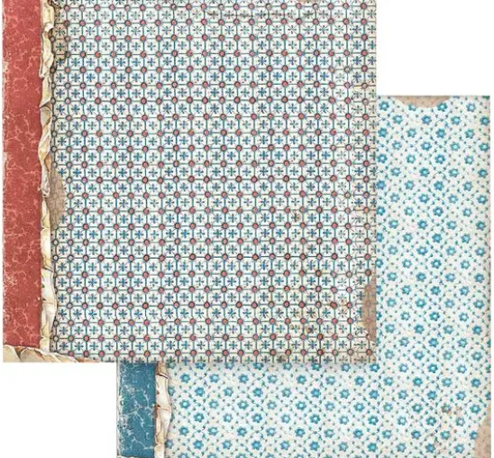 Scrapbook-Block "Vintage Library Backgrounds"