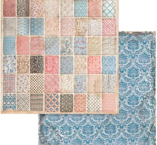 Scrapbook-Block "Vintage Library Backgrounds"
