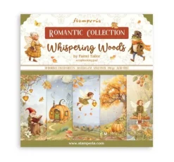 Scrapbook-Block "Whispering Woods"