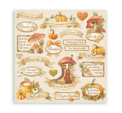 Scrapbook-Block "Whispering Woods"