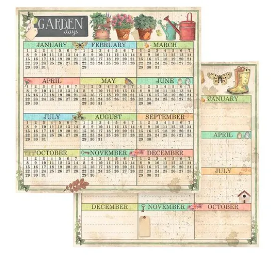 Scrapbooking Pad "Garden"