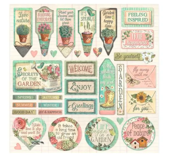 Scrapbooking Pad "Garden"