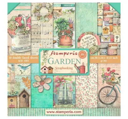 Scrapbooking Pad "Garden"