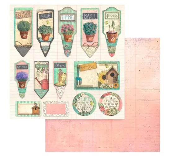 Scrapbooking Pad "Garden"