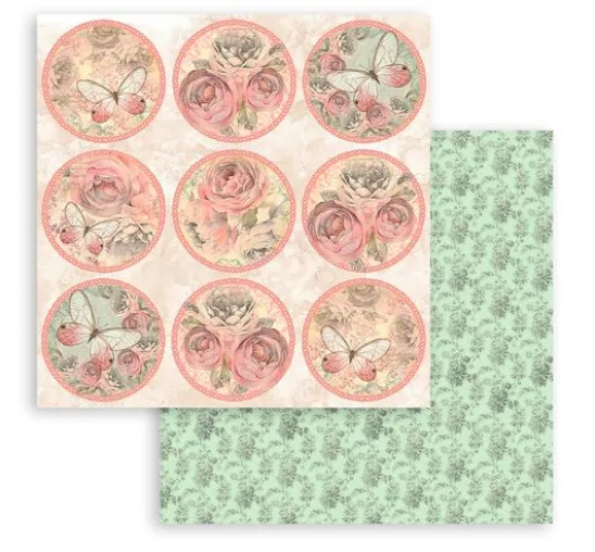 Scrapbooking Pad "Shabby Rose"