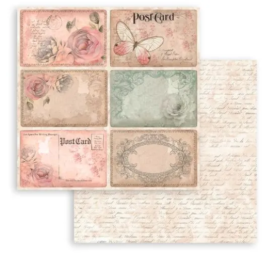 Scrapbooking Pad "Shabby Rose"