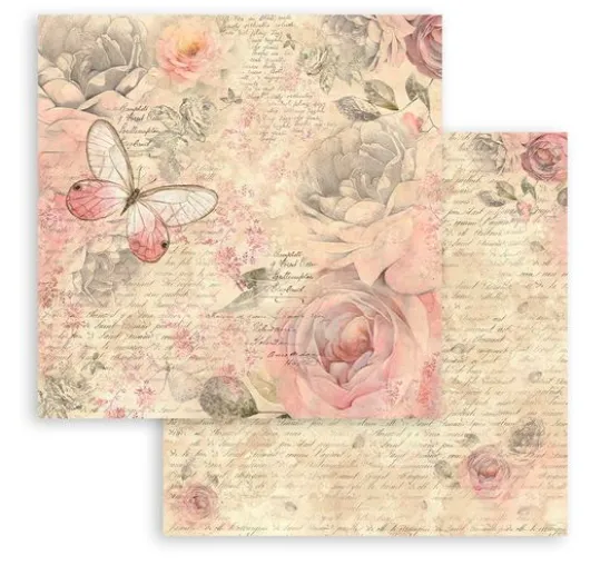 Scrapbooking Pad "Shabby Rose"