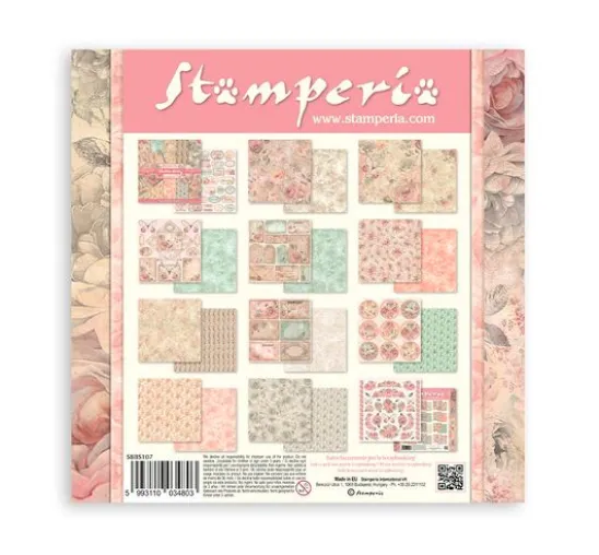Scrapbooking Pad "Shabby Rose"