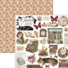 Scrapbook-Papier "Book Lovers"