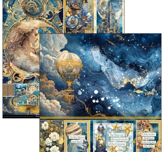 Scrapbook-Papier "Celestial"