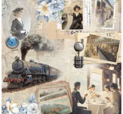 Scrapbook-Papier "Eastern Journey"