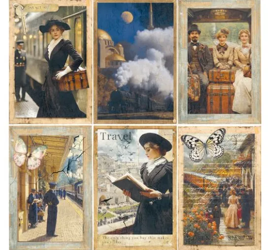 Scrapbook-Papier "Eastern Journey"