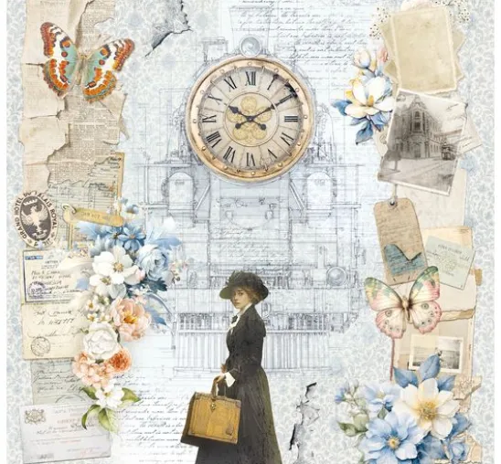 Scrapbook-Papier "Eastern Journey"
