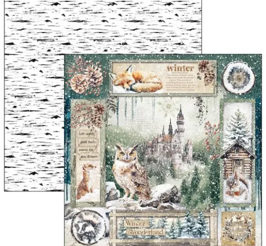 Scrapbook-Papier "Forest Tales"
