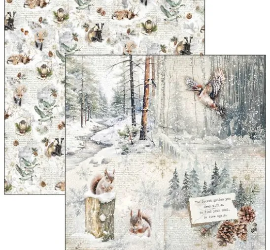 Scrapbook-Papier "Forest Tales"