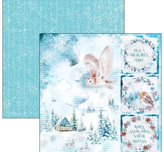 Scrapbook-Papier "Winter Journey"
