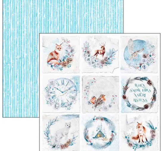 Scrapbook-Papier "Winter Journey"