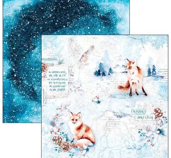 Scrapbook-Papier "Winter Journey"