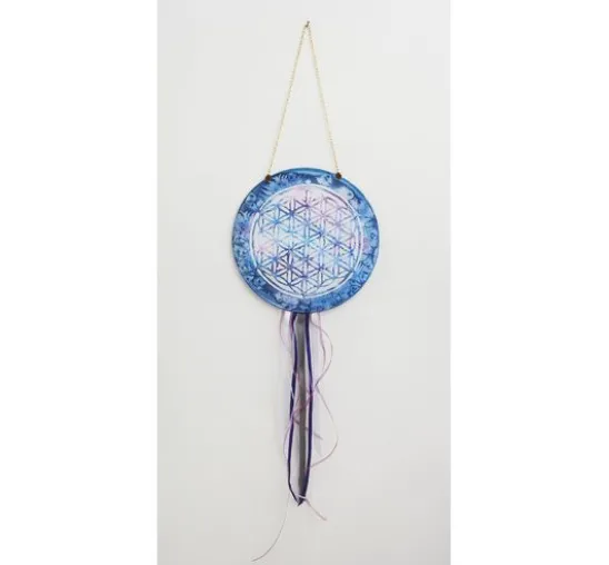 Seiden-Fensterbild rund, Ø 25cm