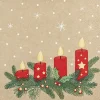 Serviette "Advent Lights"