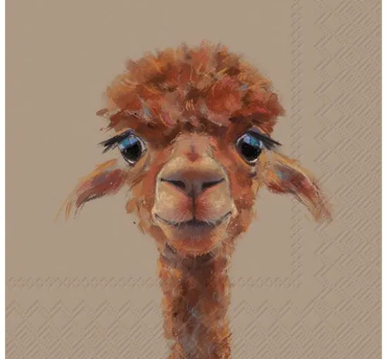 Serviette "Alpaca Fernando"