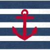 Serviette "Anchor blue"