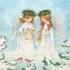 Serviette "Angel Musicians"