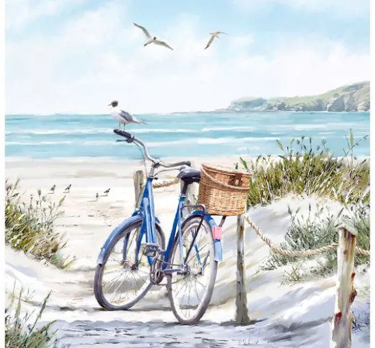 Serviette "Auszeit am Strand"