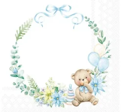 Serviette "Baby Teddy"