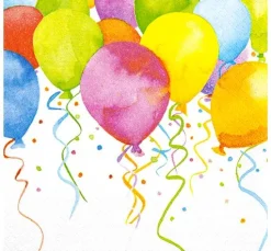 Serviette"Ballon Party"