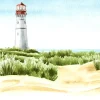 Serviette "Beach Lighthouse"