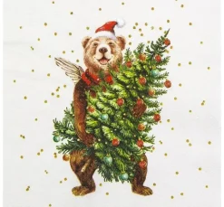 Serviette "Beary Christmas"