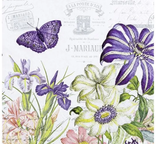 Serviette "Beau Jardin"
