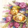 Serviette "Blumengruß im Spätsommer"