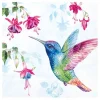 Serviette "Bunter Kolibri"