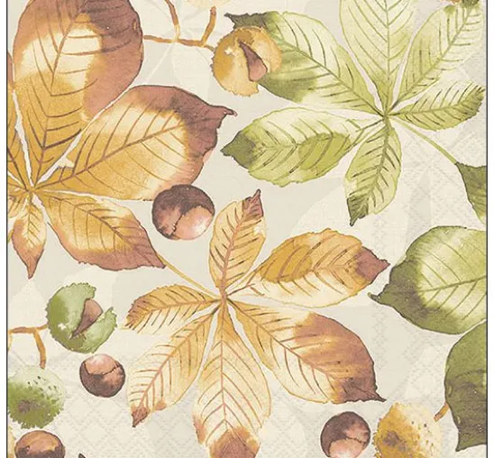Serviette "Castanea"