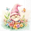 Serviette "Charming Gnome"